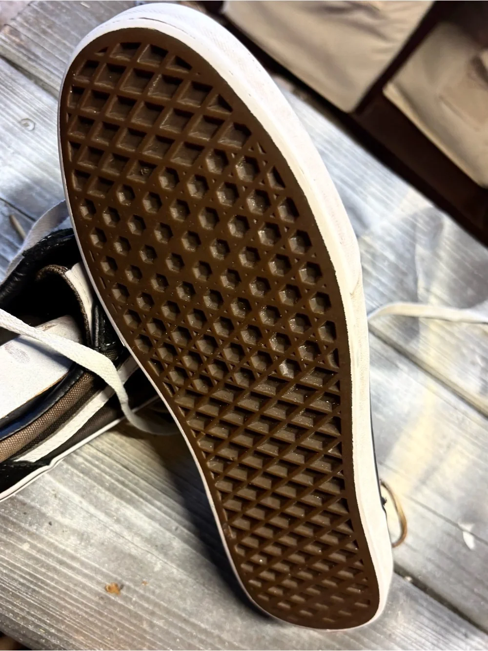 Vans Black and White Low-Top Skate Sneakers